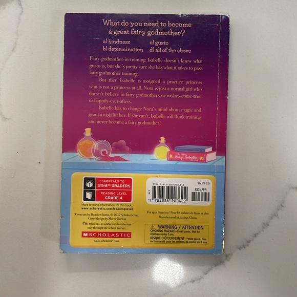 The Wish List Sarah Aronson paper back book worst fairy godmother 6 Gr - Picture 2 of 8